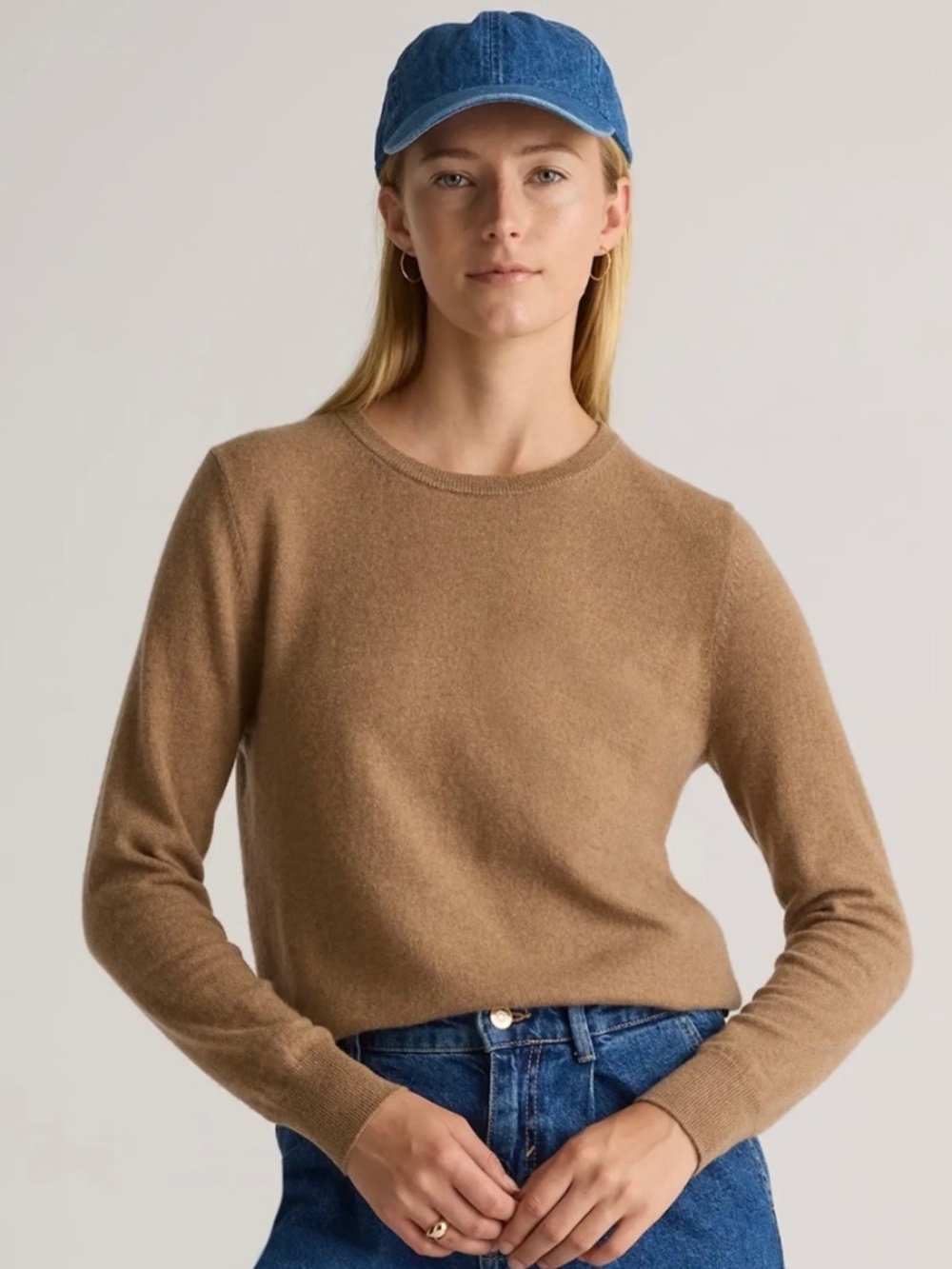 Madewell Mongolian Cashmere Crewneck Sweater